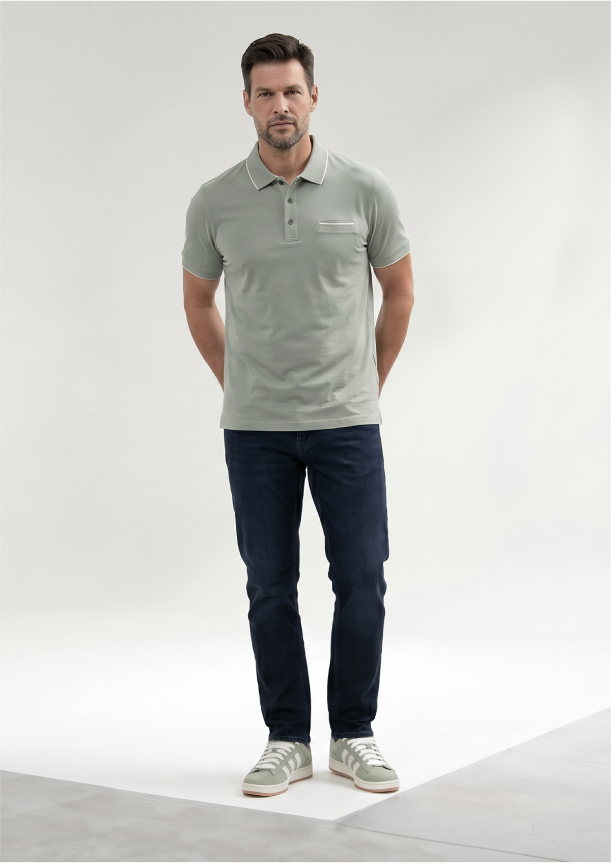 Tonto Desert Sage Polo