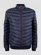 Regular Fit Boxer Navy Puffer Jacket