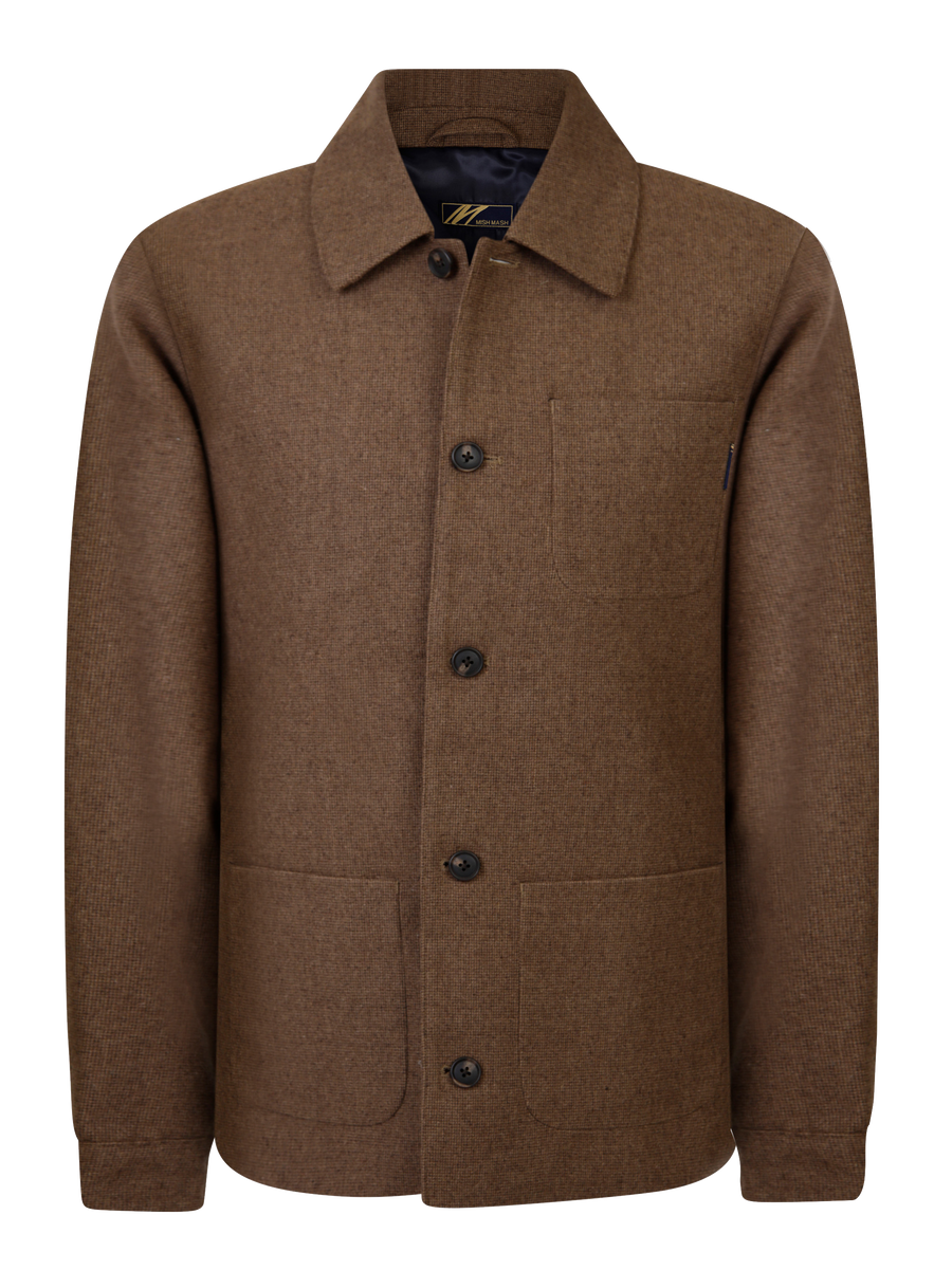 Baltoro Camel Wool Blend Jacket