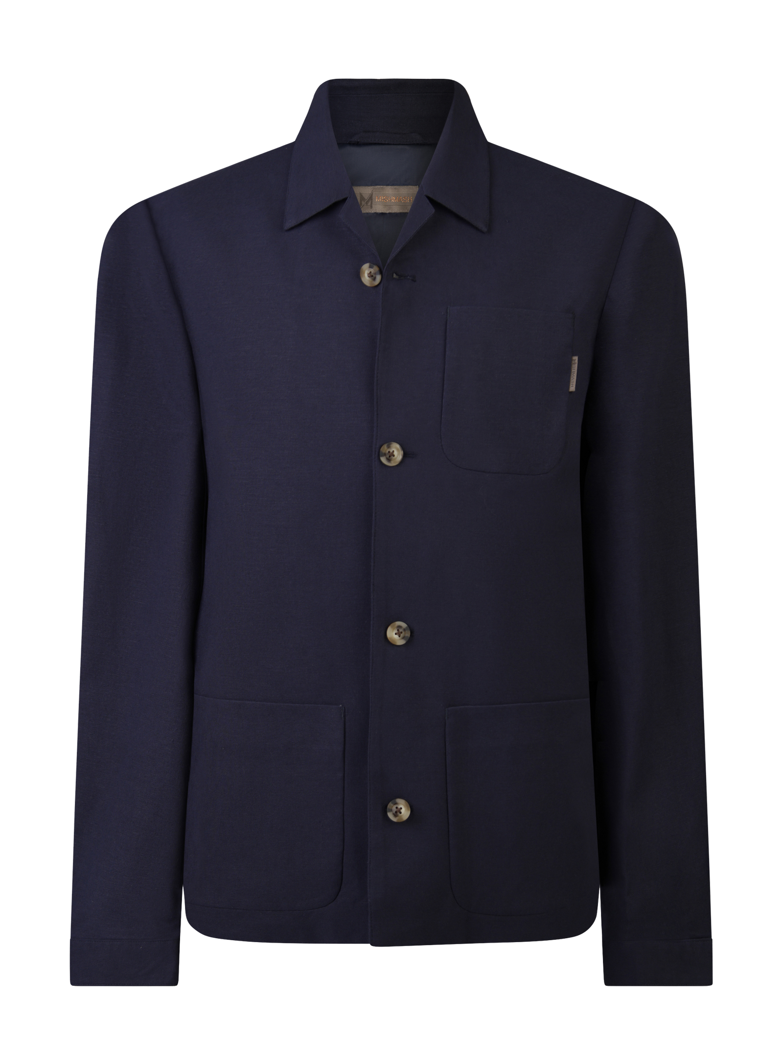 Baltoro Navy Linen Jacket