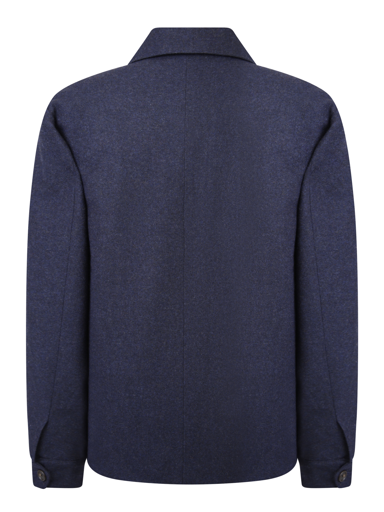 Baltoro Navy Wool Blend Jacket