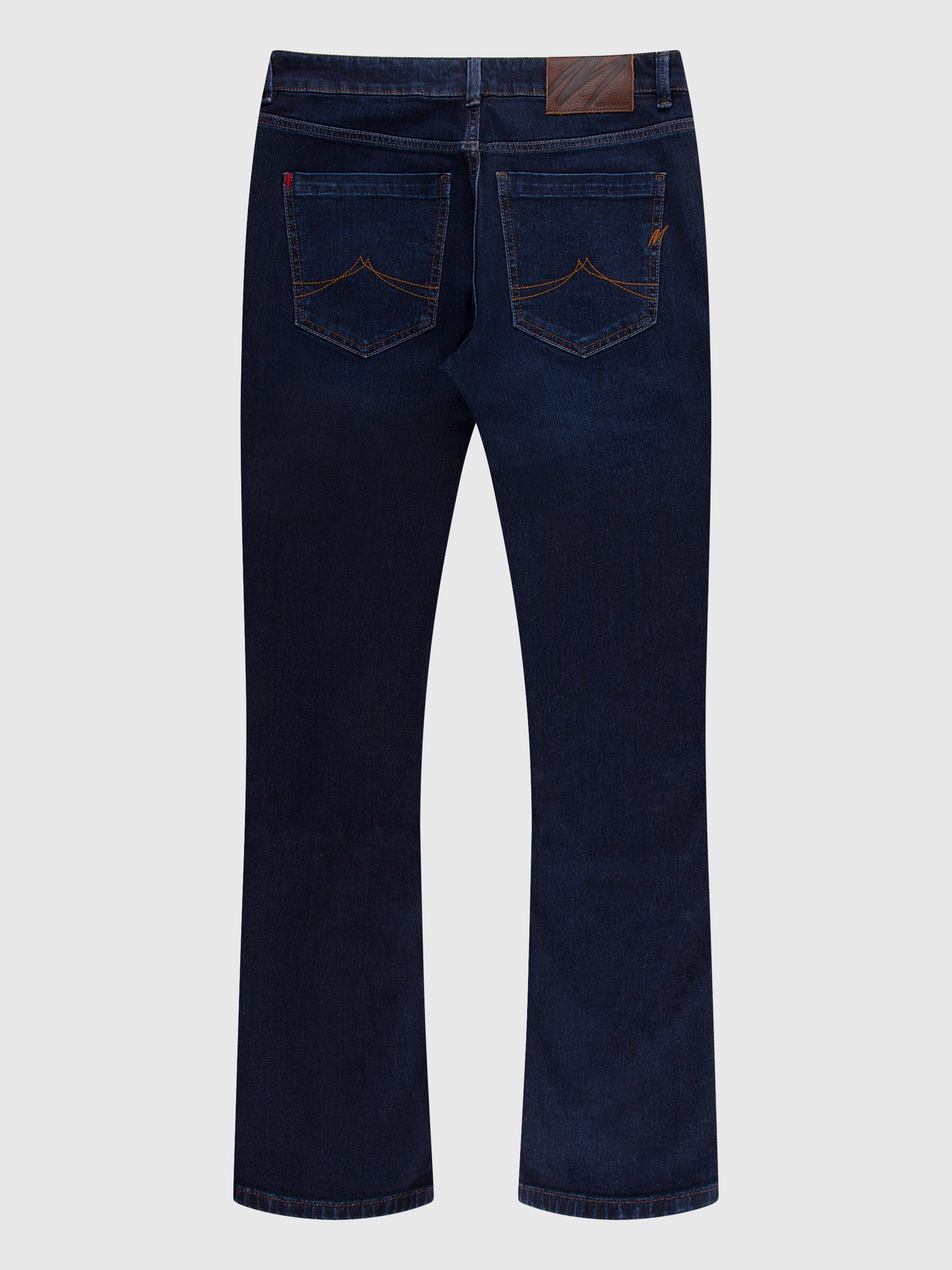 Bootcut (Flare) Fit Mid Stretch Corvette Dark Jeans