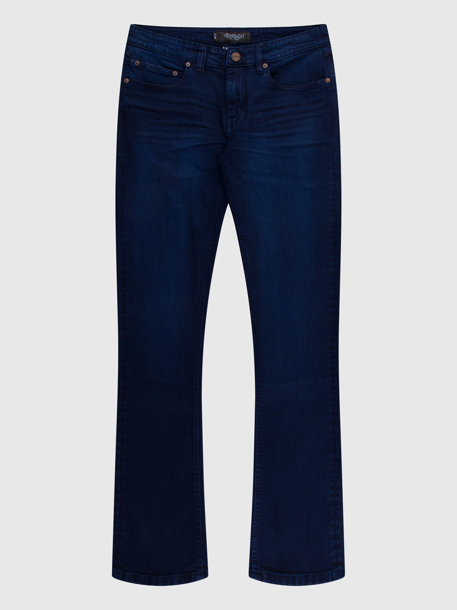 Bootcut (Flare) Fit Mid Stretch Hurst Blue Blue Jeans