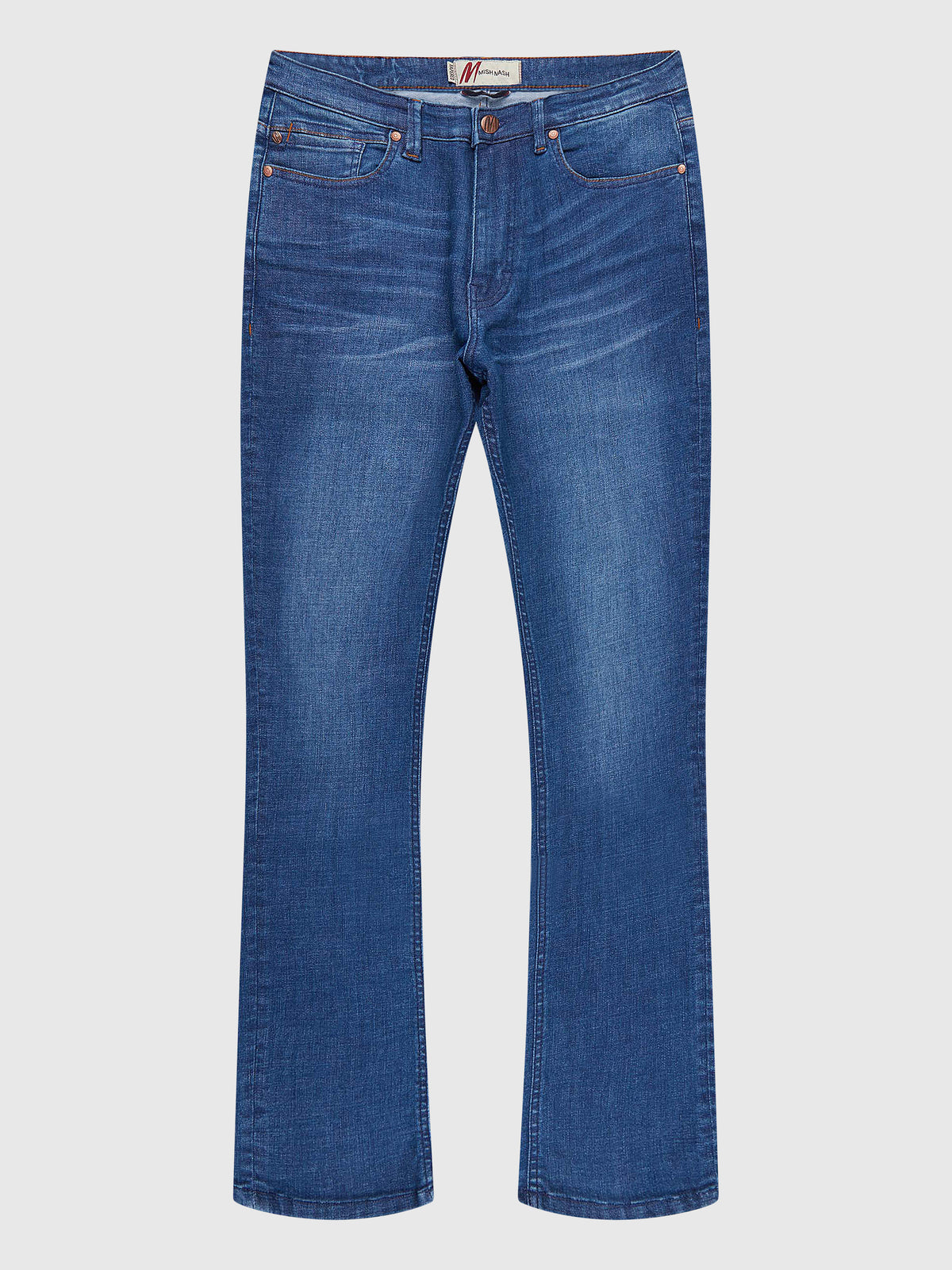 Bootcut (Flare) Fit Mid Stretch Max Mid Denim Jeans