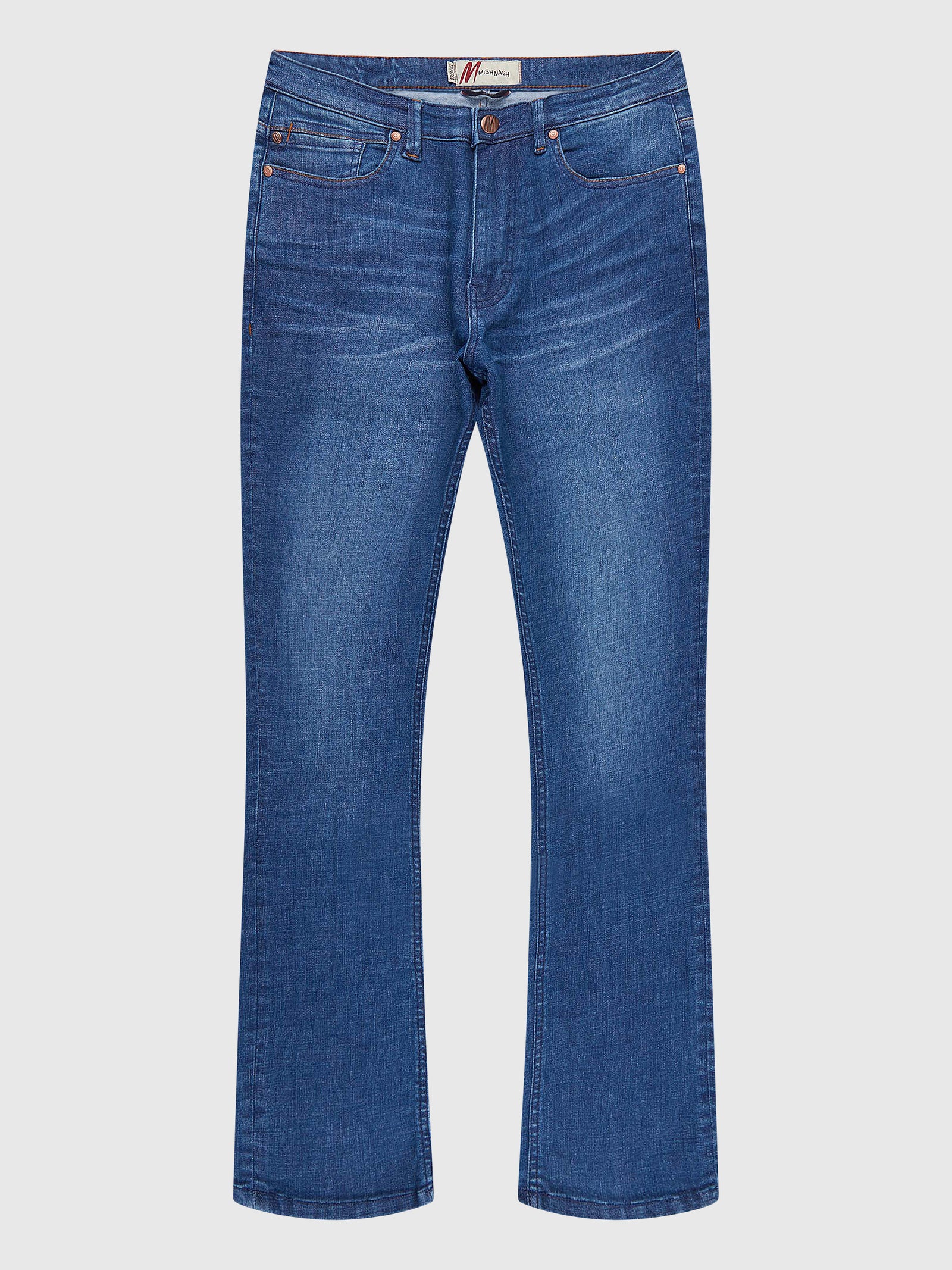 Bootcut (Flare) Fit Mid Stretch Max Mid Denim Jeans