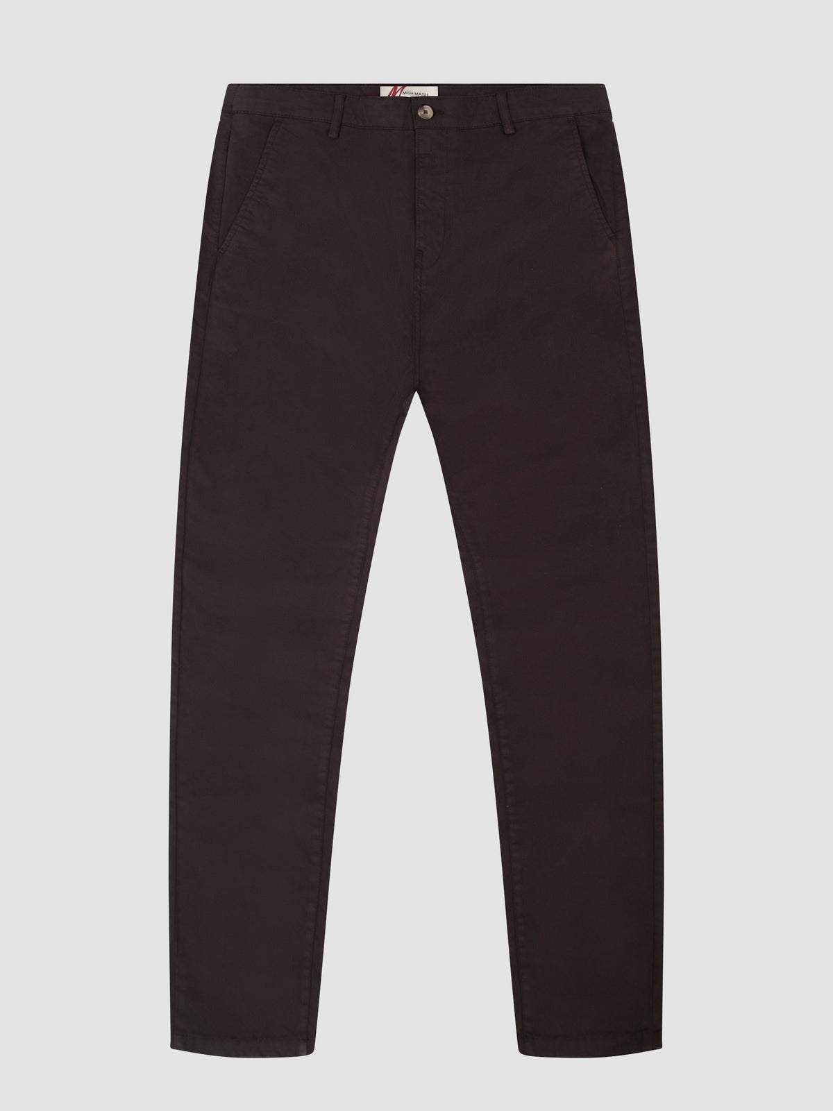 Bromley Casual Mocha Pant in tapered fit, offering comfort and a smart appearance, perfect for any occasion.