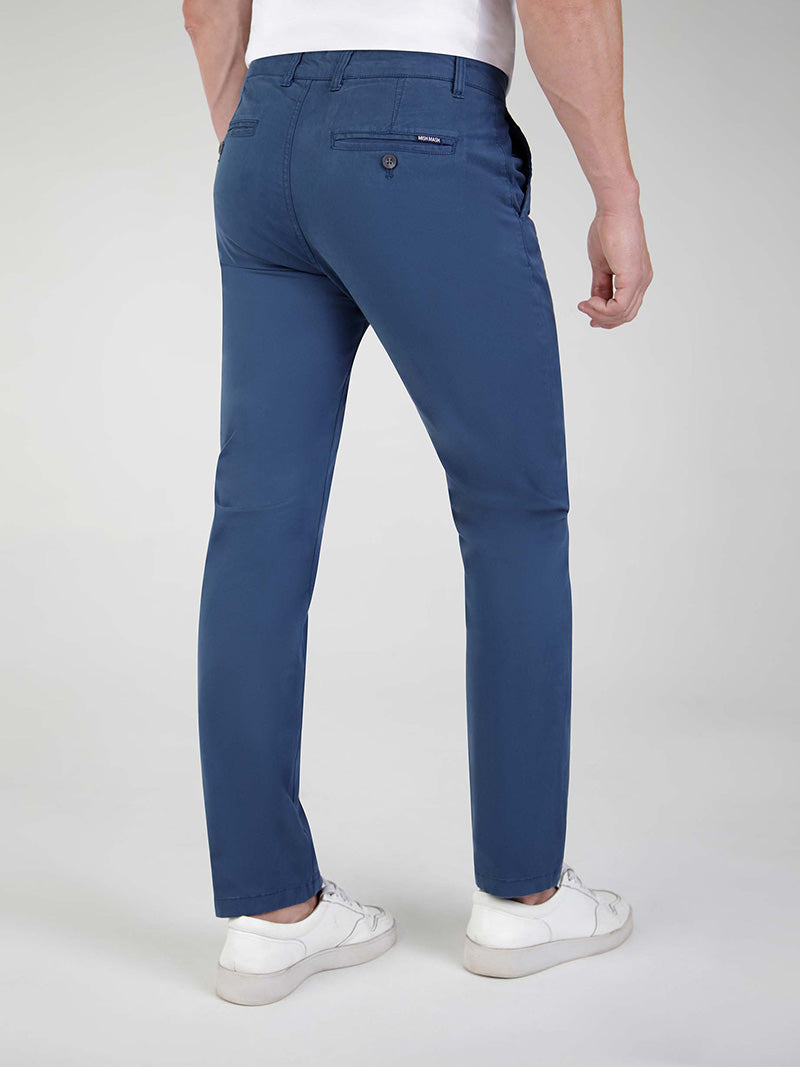 Tapered Fit Mid Stretch Casual Cotton Bromley Airforce Chino Trouser