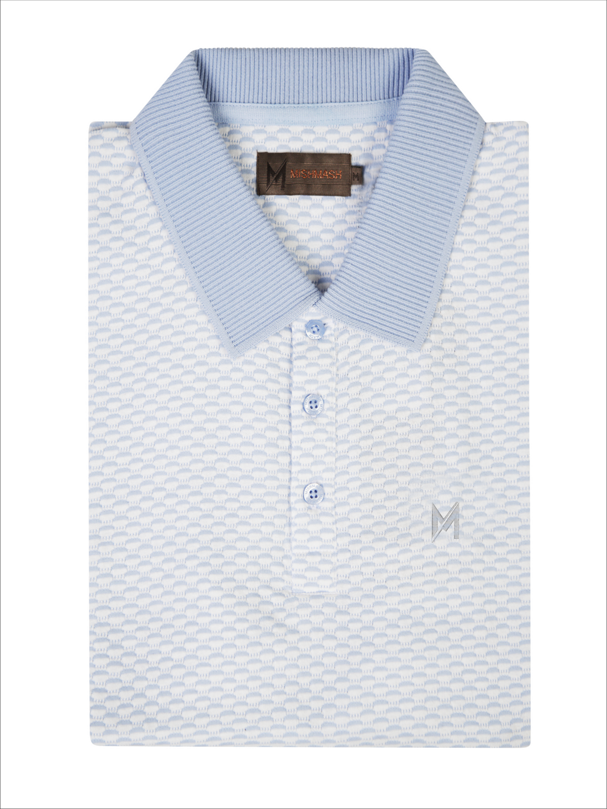 Capri off Wht & Sky Polo