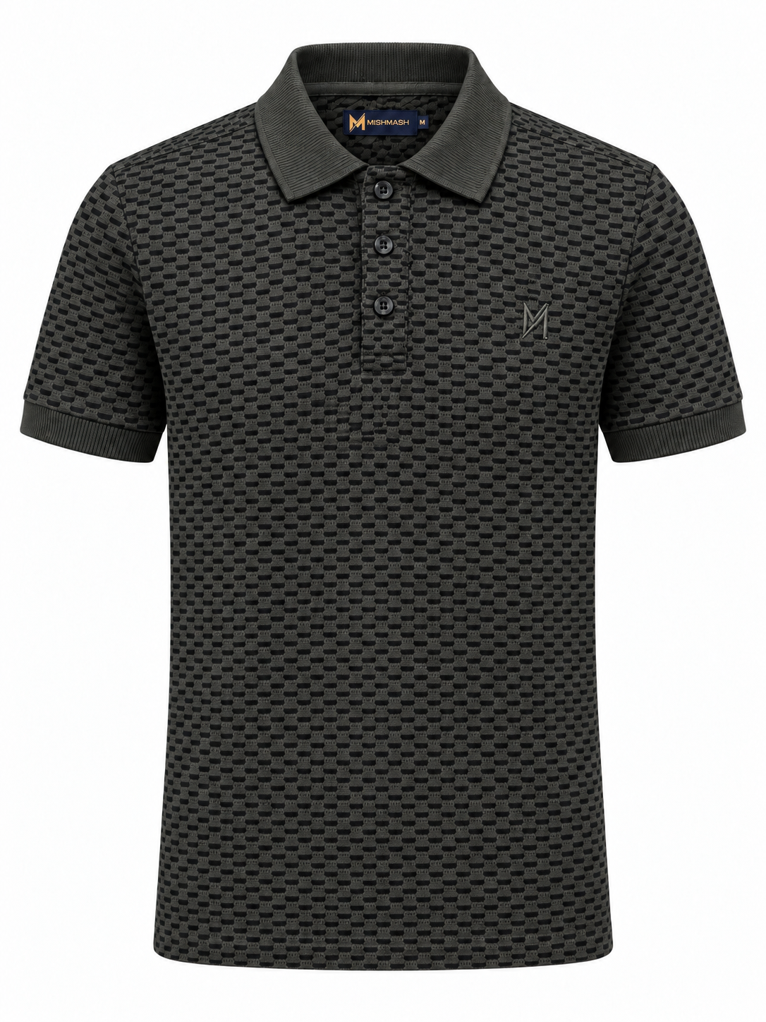 Capri Khaki & Black Polo