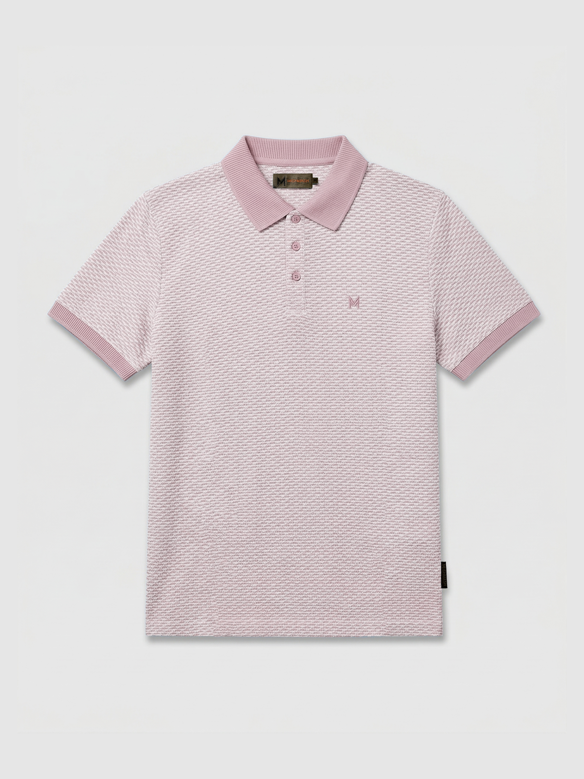 Capri off Wht & Pale Pink Polo