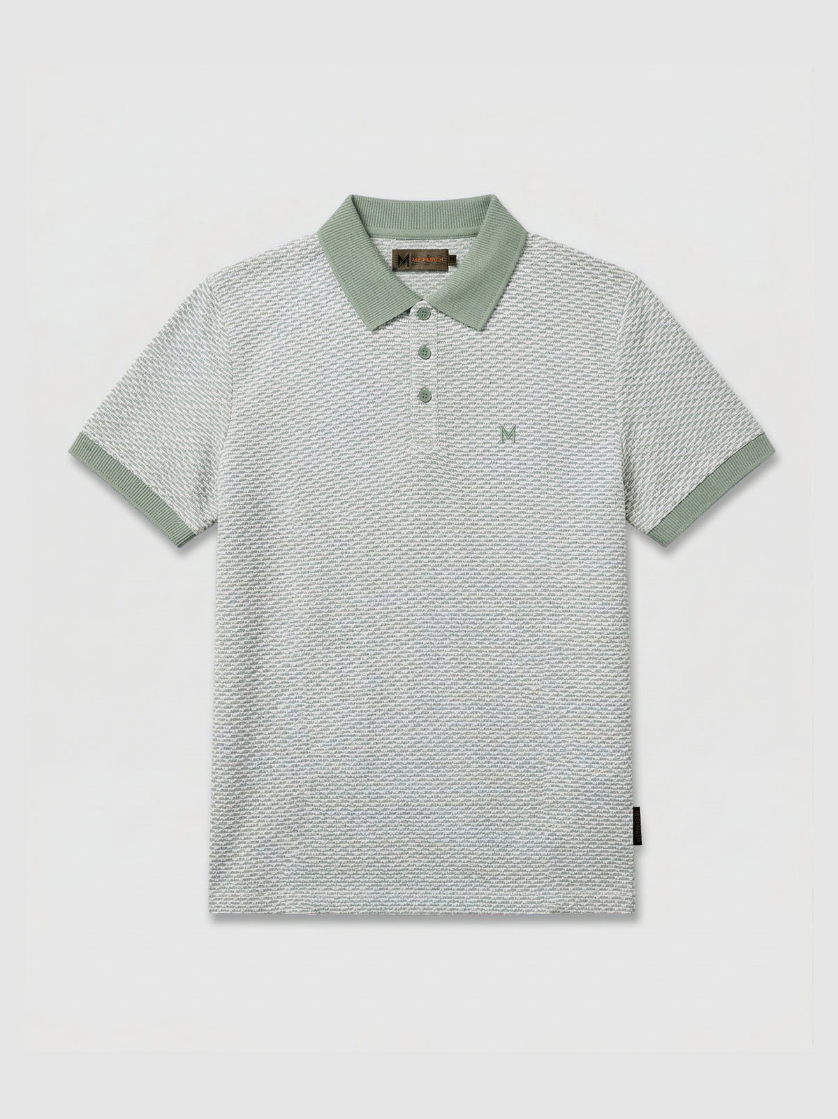 Capri off Wht & Sage Polo