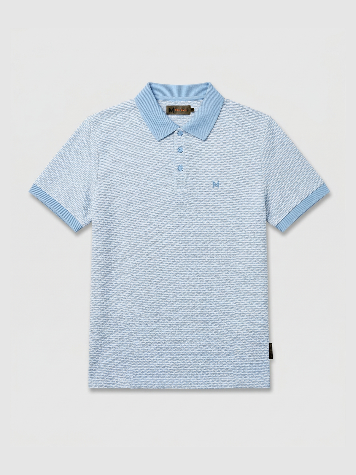 Capri off Wht & Sky Polo
