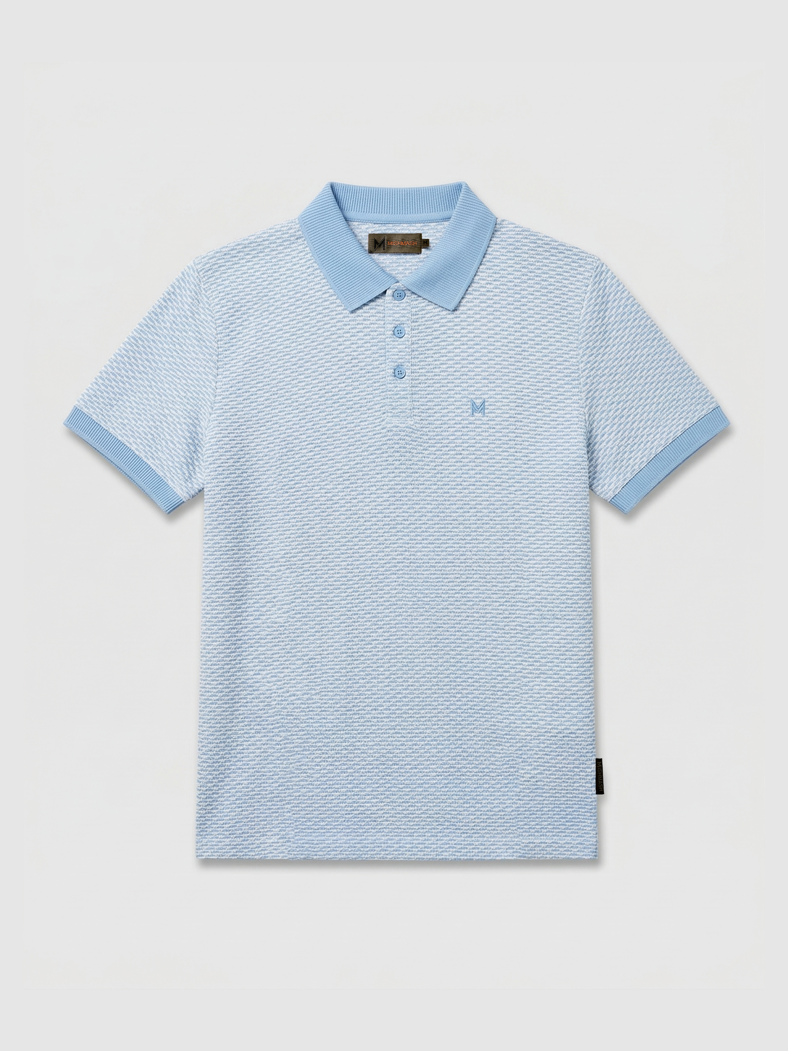 Capri off Wht & Sky Polo
