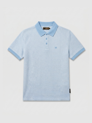 Capri off Wht & Sky Polo
