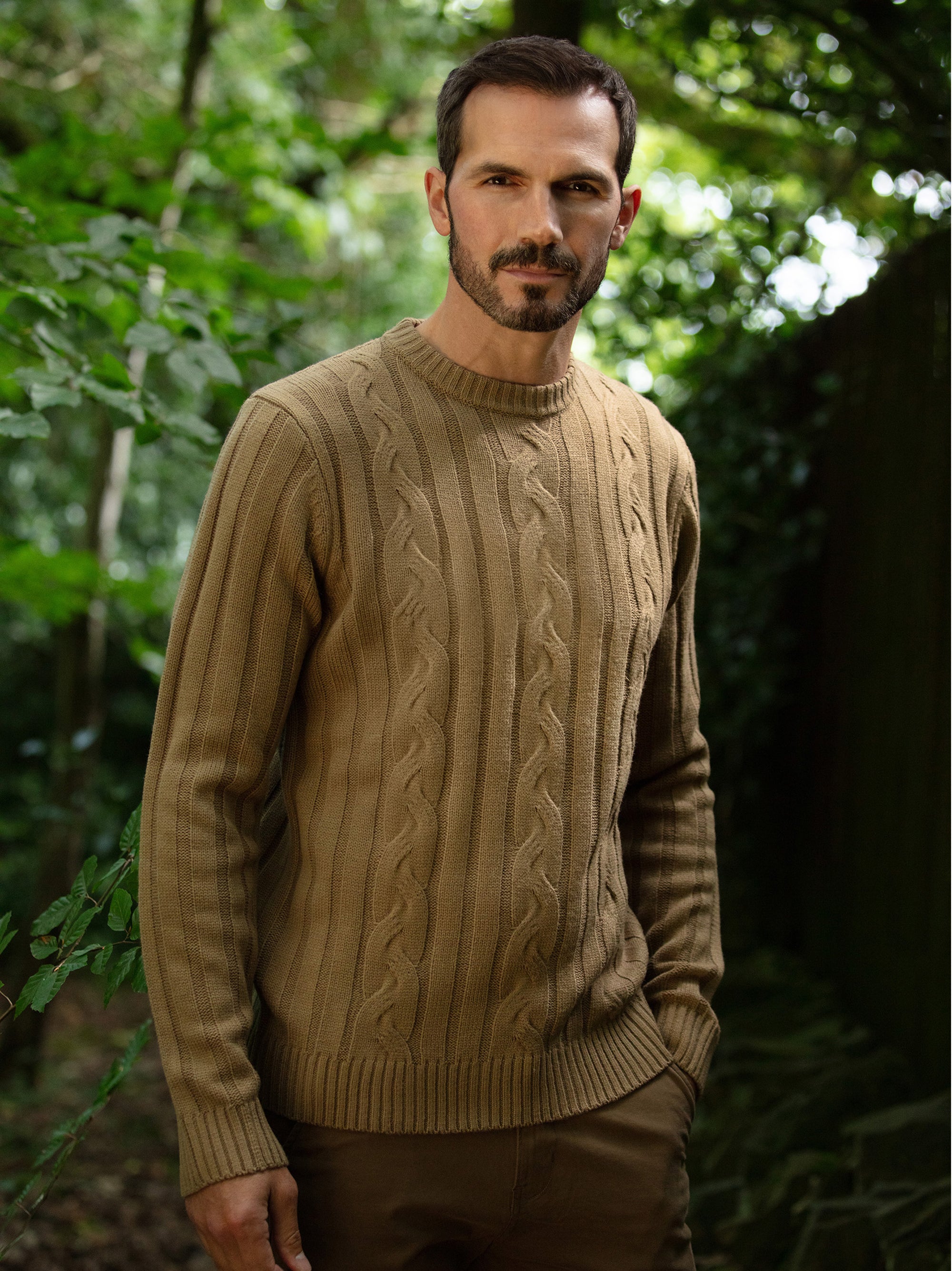 Regular Fit Dable Oak Knitted Sweater