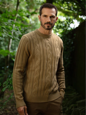 Regular Fit Dable Oak Knitted Sweater