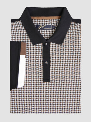 Diablo Black & Rust S/S Polo