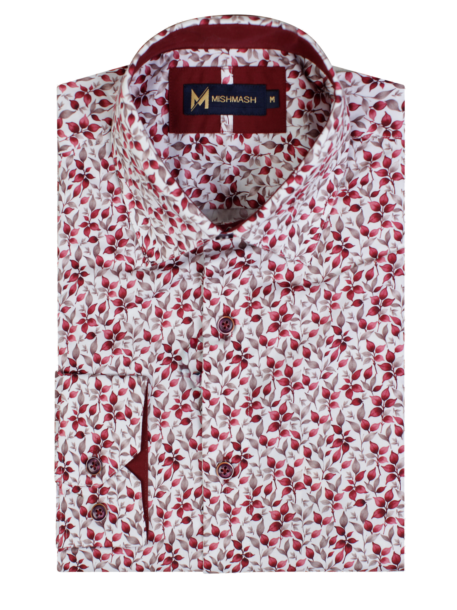 Flora White & Cherry L/S Shirt