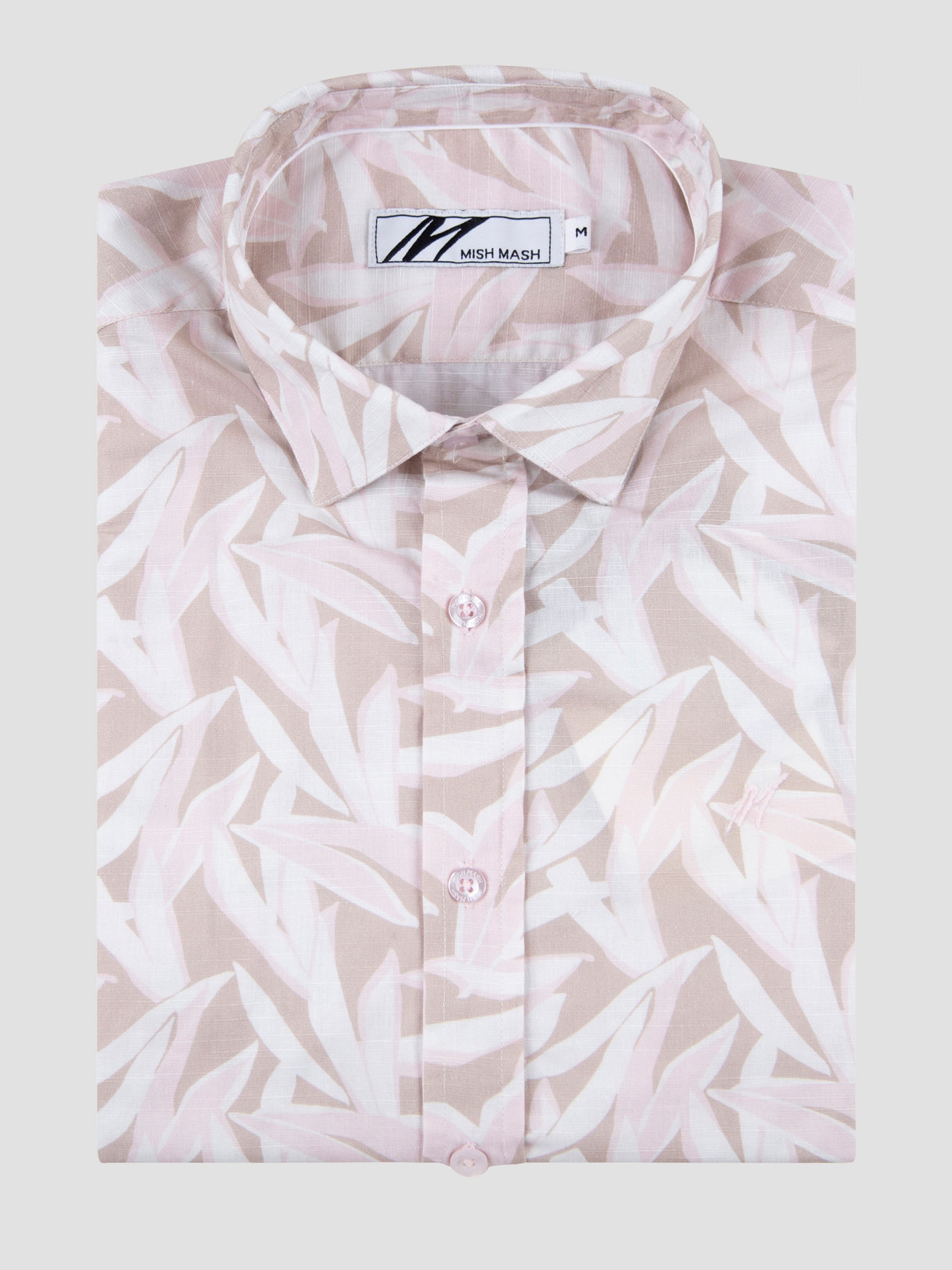 Festival Dusty Pink Print S/S Shirt