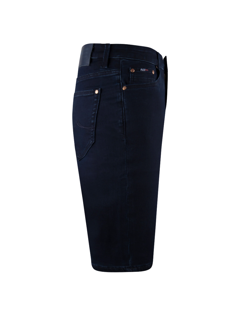 Flex Active Blue Black Denim Short