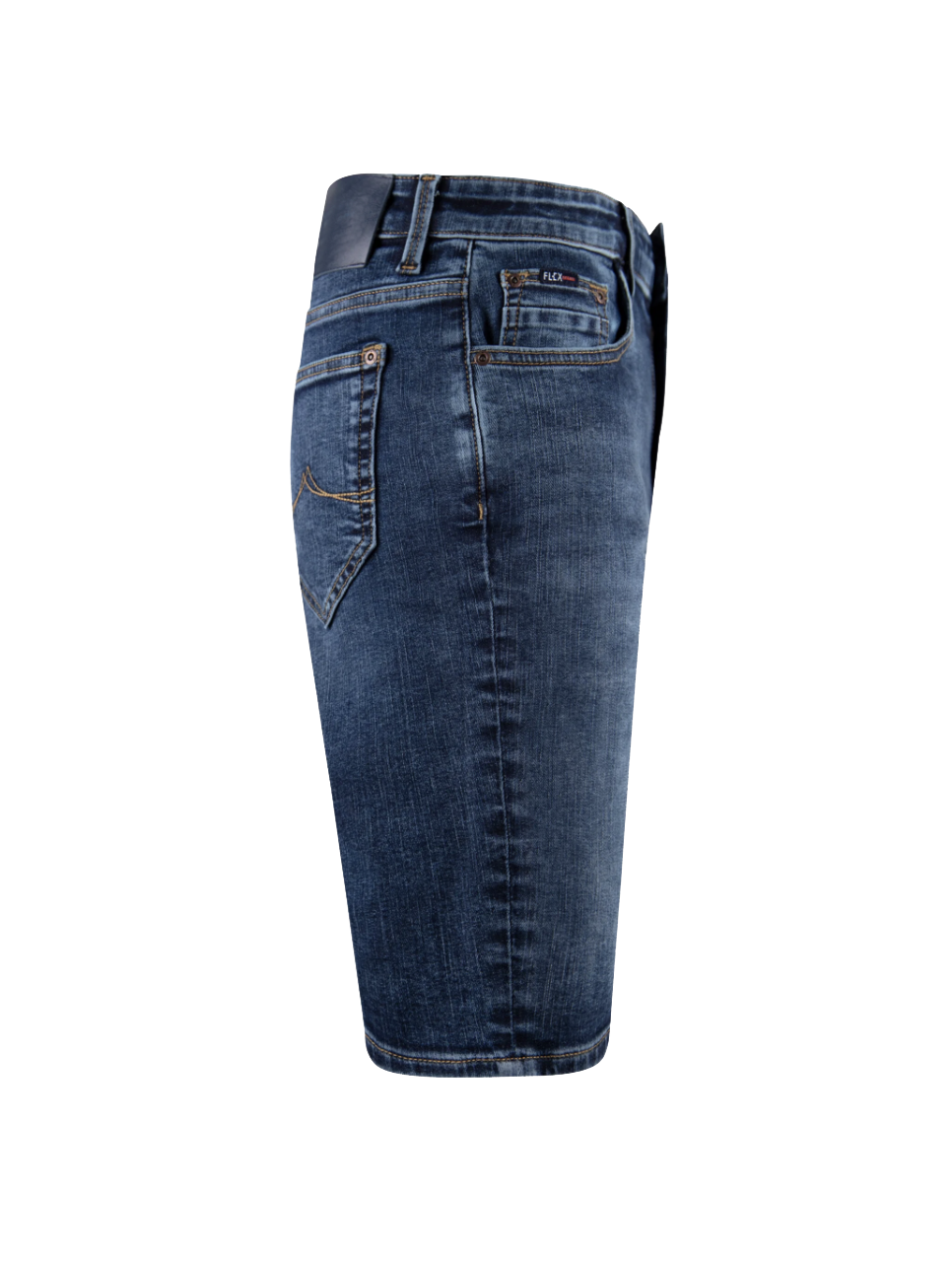 Flex Active Mid Denim Short