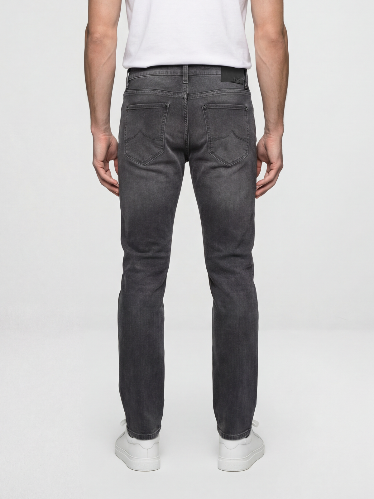 Tapered Fit Flex Active Steel Grey Jean