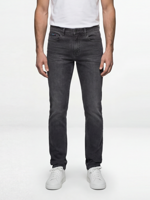 Tapered Fit Flex Active Steel Grey Jean