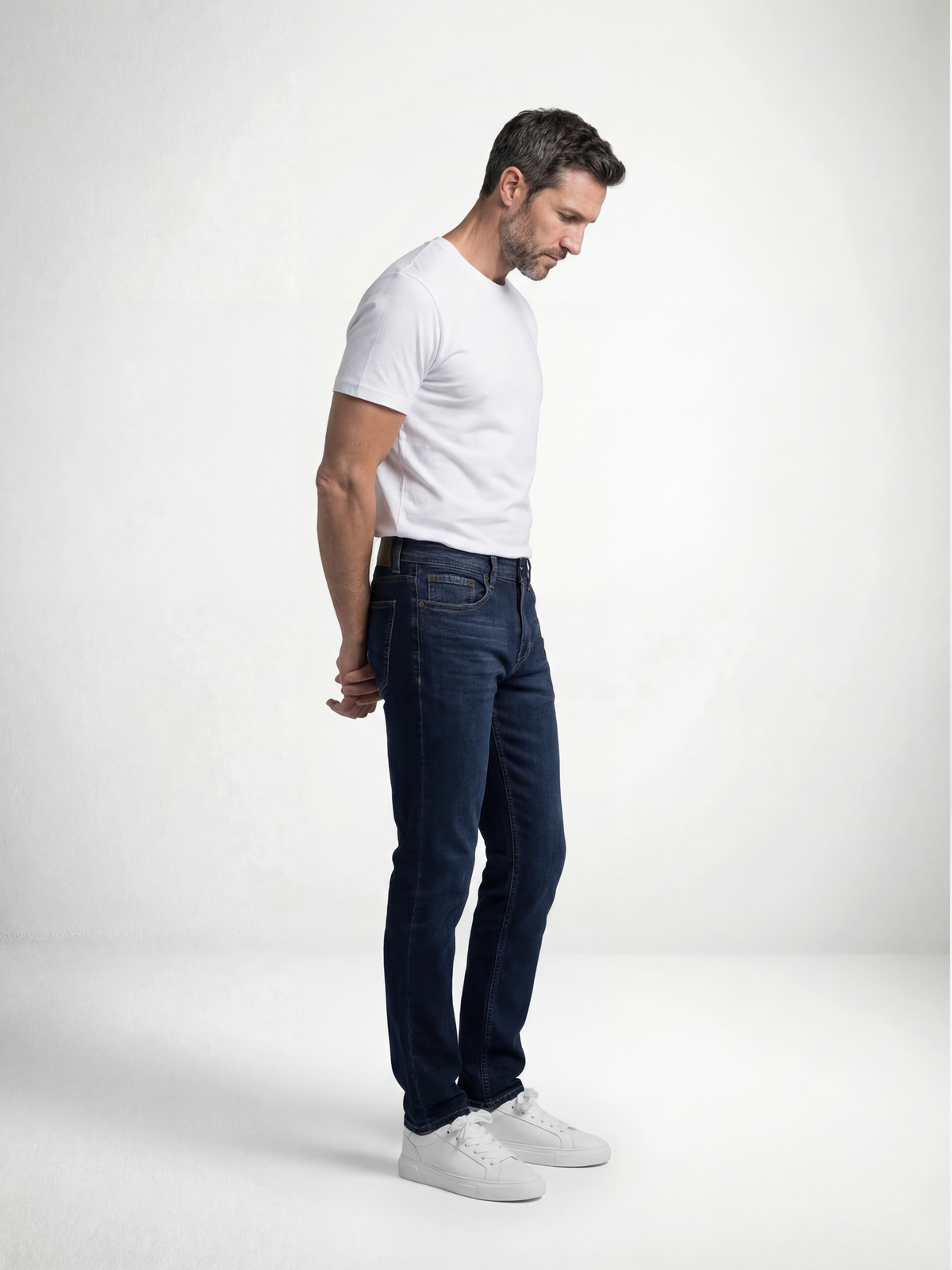 Tapered Fit Flex Indigo Dark Jean