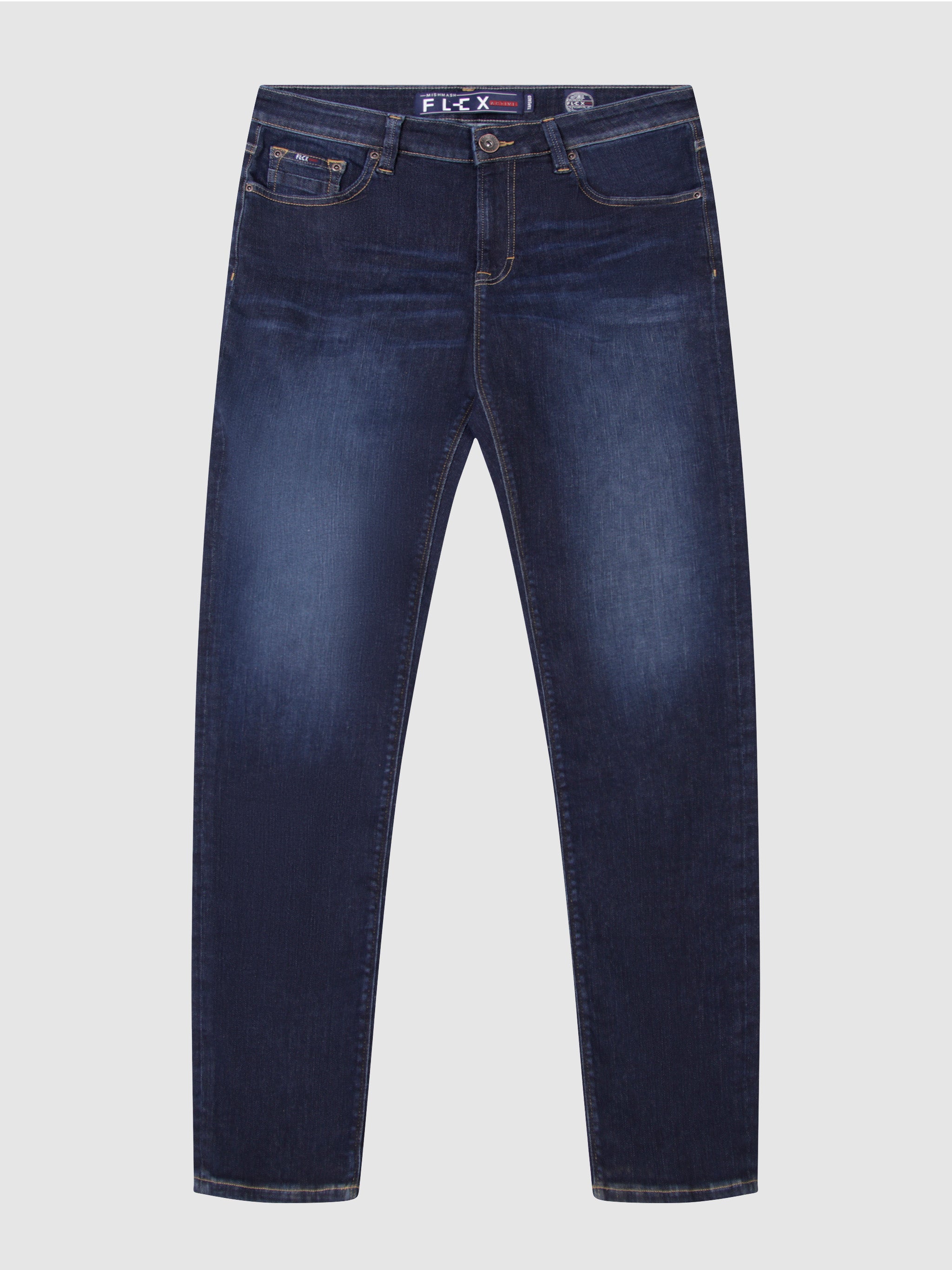 Mavi Mitch Jeans Men 36x34 Blue Boot Cut Zip Fly Made in