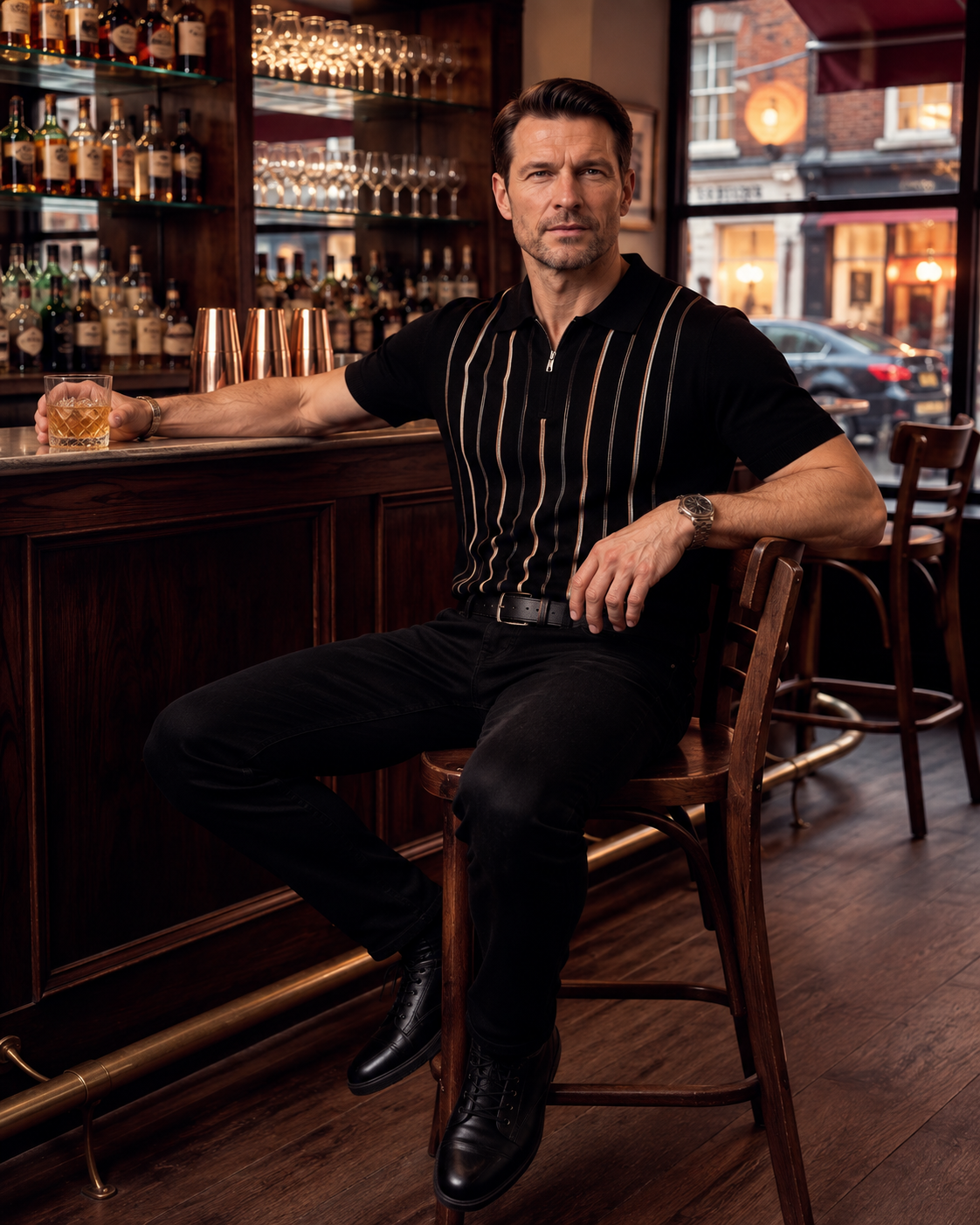 Fox Black & Cinnamon Polo