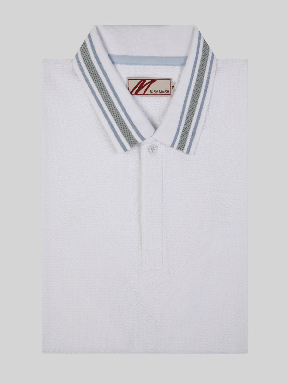 Gela White Polo