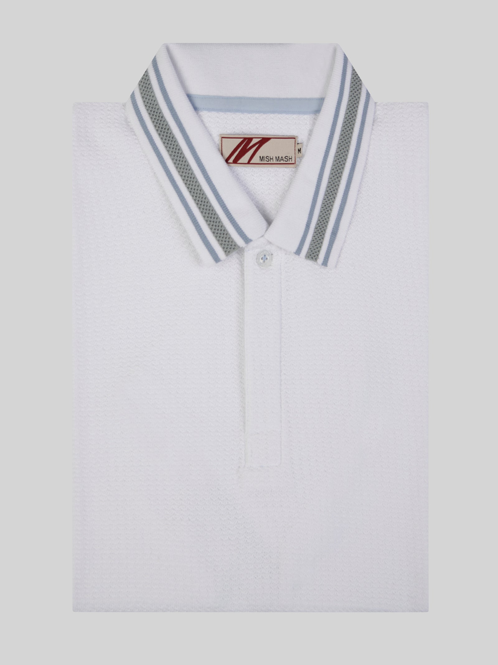 Gela White Polo