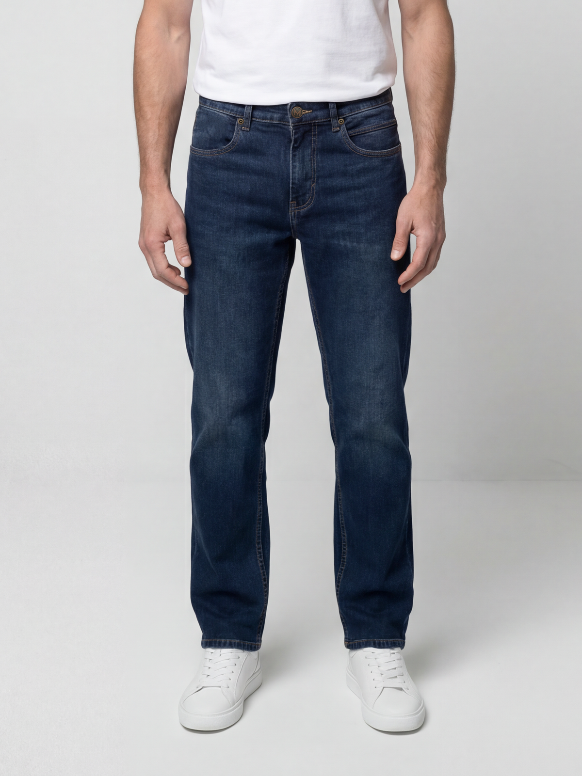 Straight Fit Hailstone Dark Jean