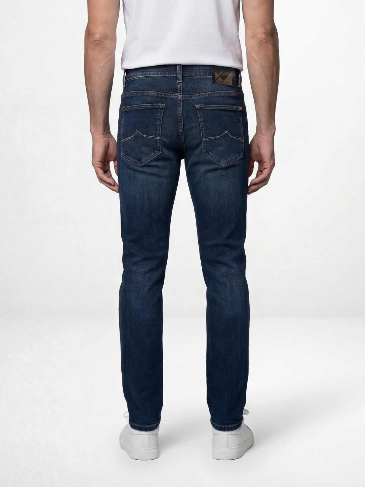 Tapered Fit Hailstone Dark Jean
