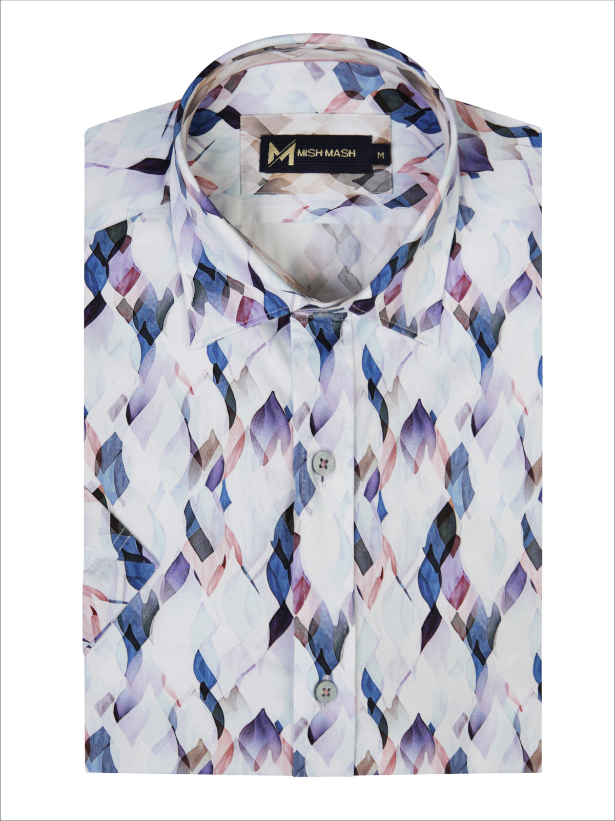 Hunter White & Blue S/S Shirt