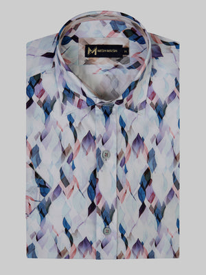 Hunter White & Blue S/S Shirt