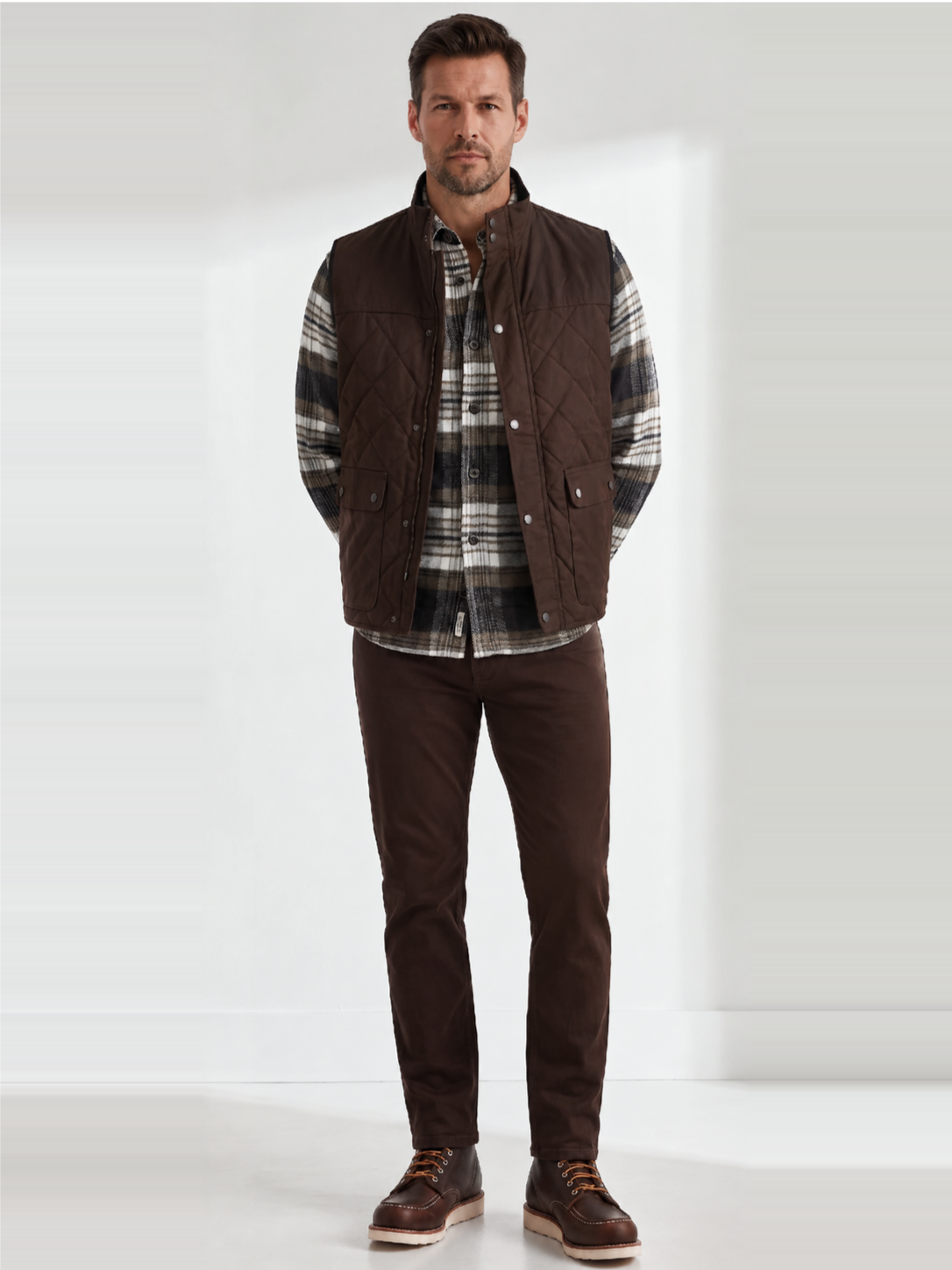 Mantle Black & Khaki Jacket