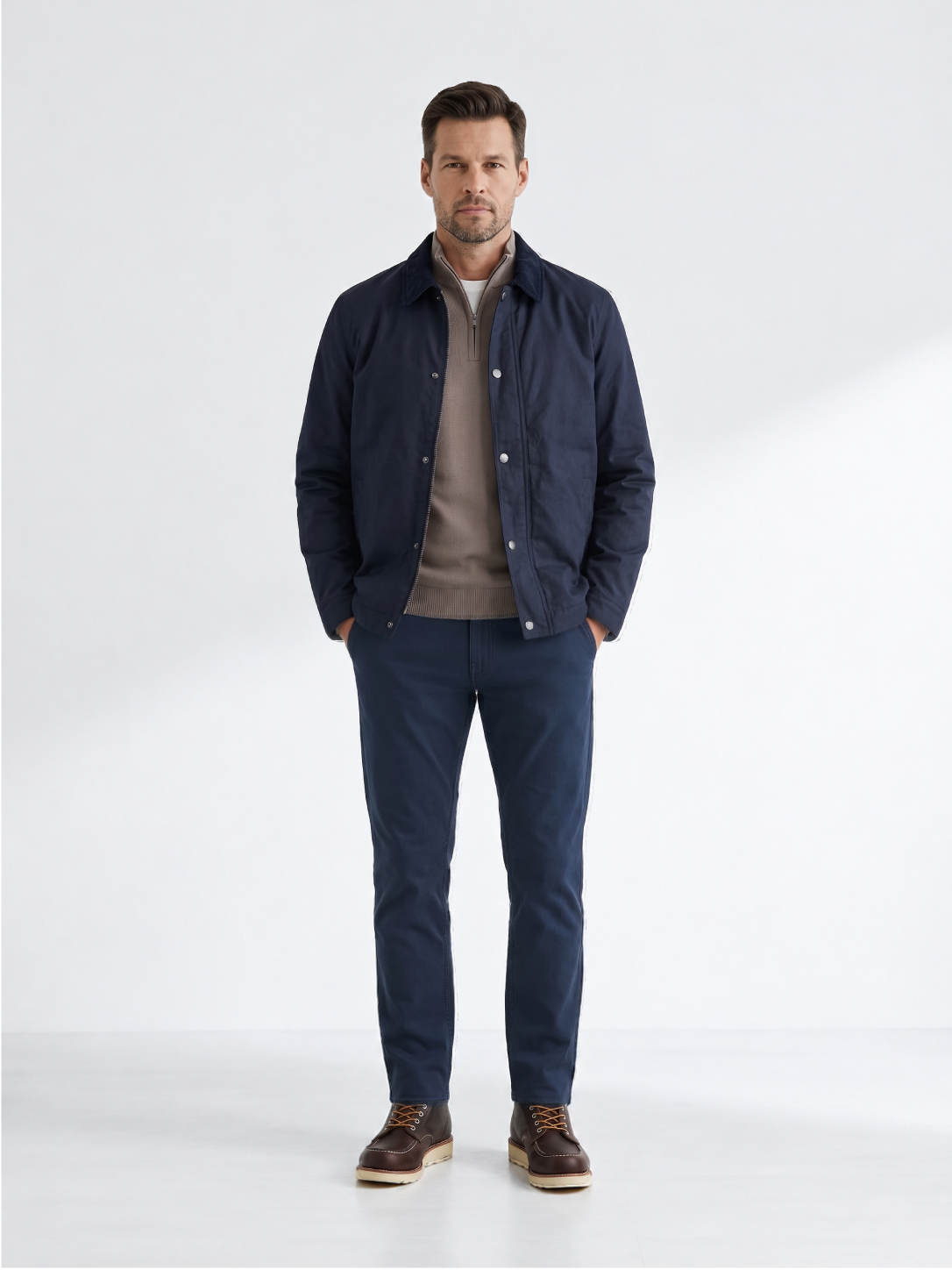 Tapered Fit Glacier Navy Denim