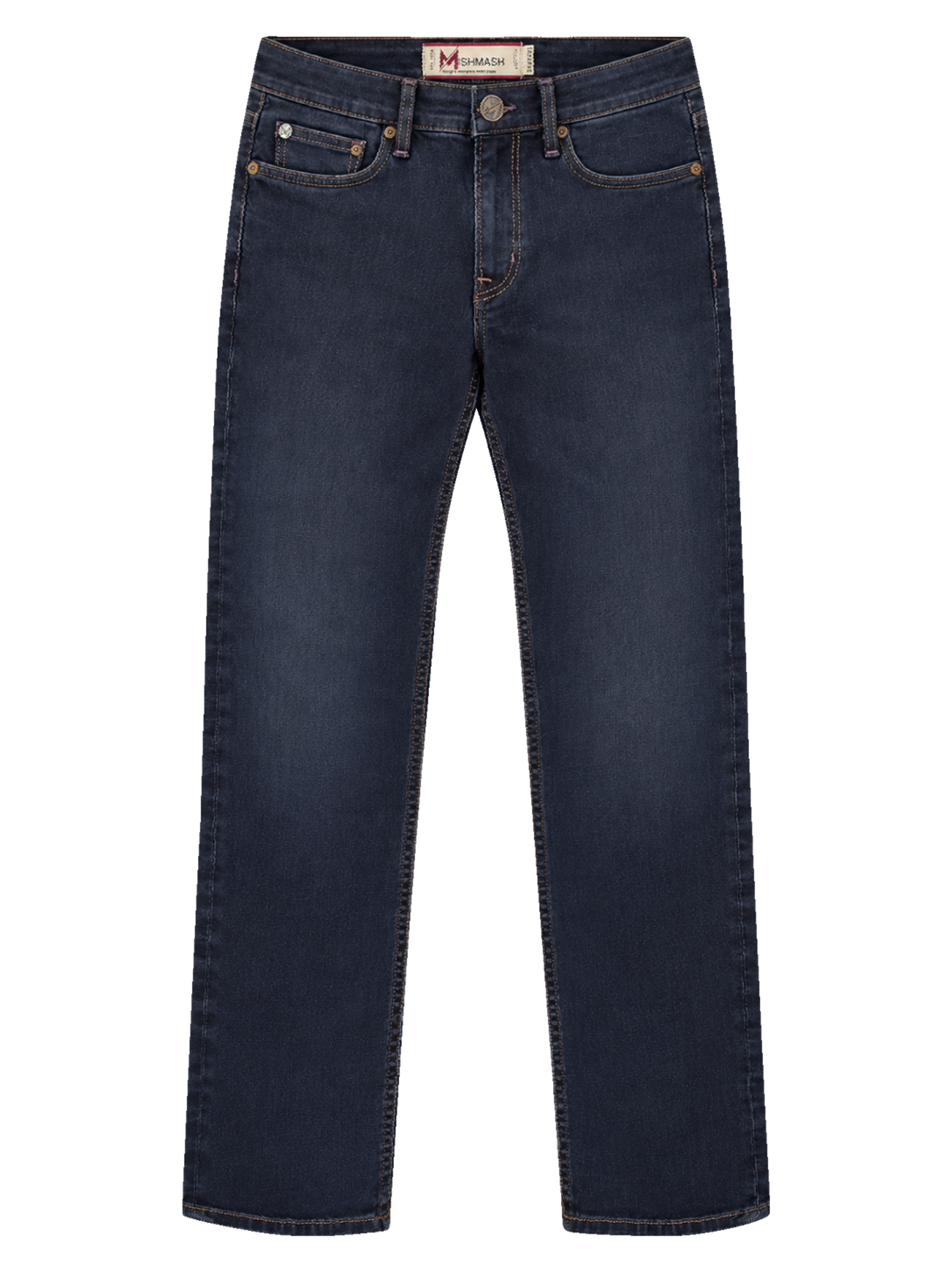Straight Fit Impact Blue Black Jean