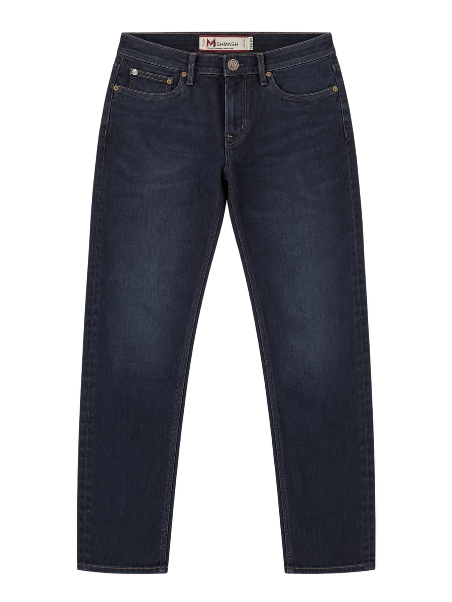Tapered Fit Impact Blue Black Jean