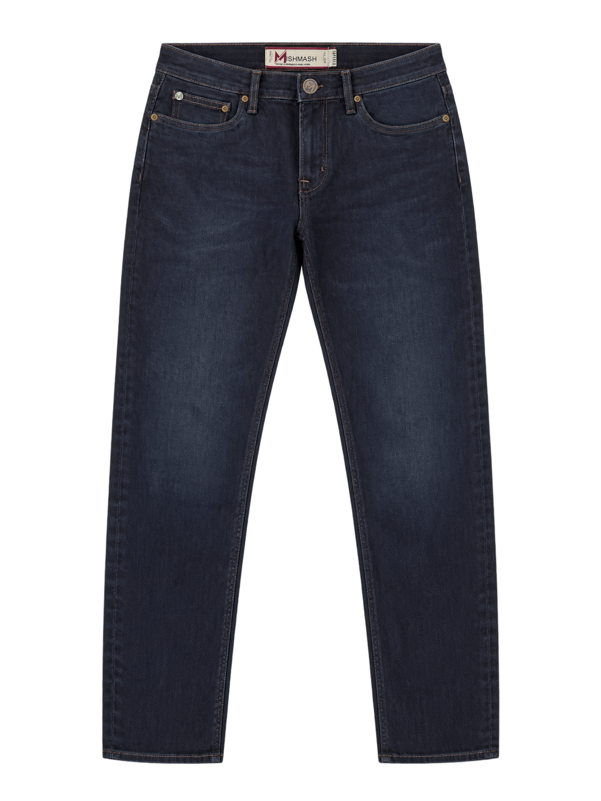 Tapered Fit Impact Blue Black Jean