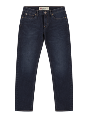 Tapered Fit Impact Blue Black Jean