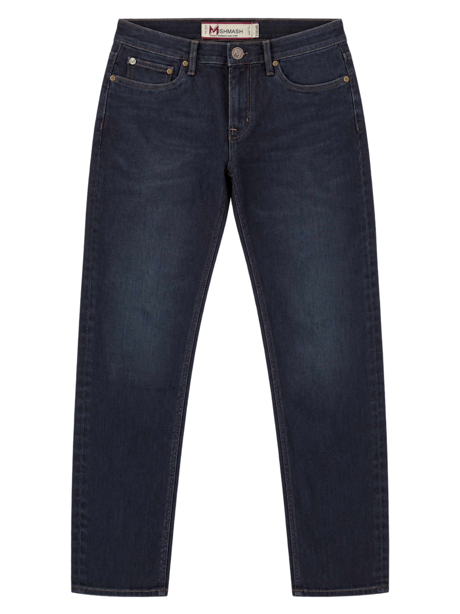 Tapered Fit Impact Blue Black Jean