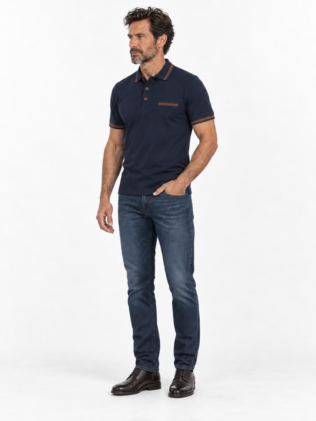 Tapered Fit Lot XX Raven Dark Jean