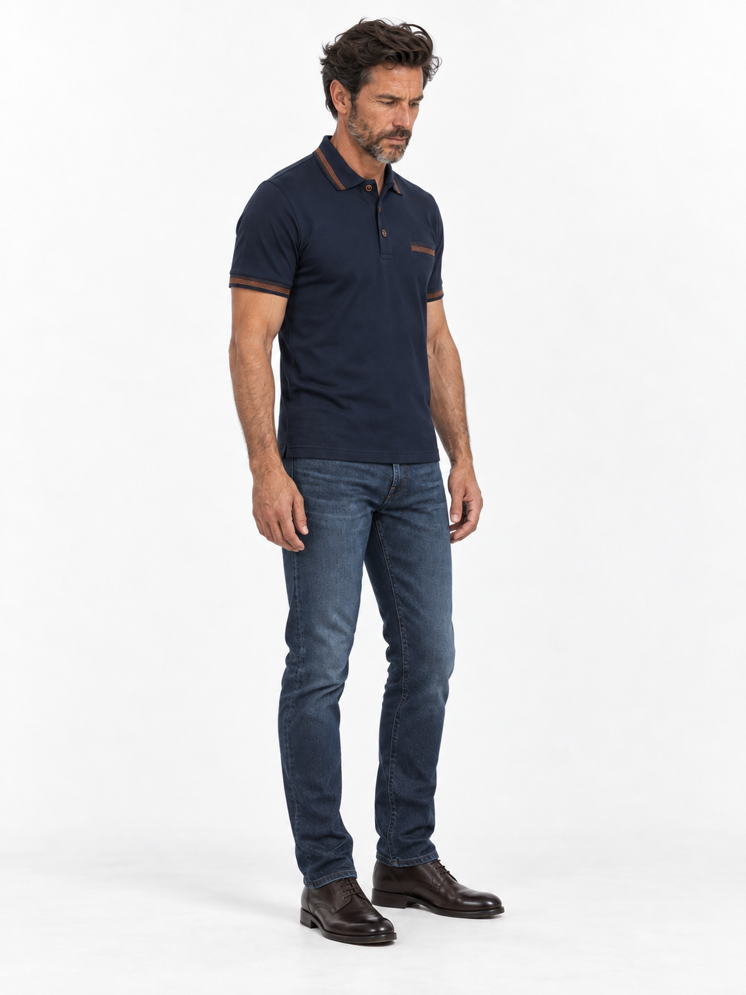 Tempest Navy Polo