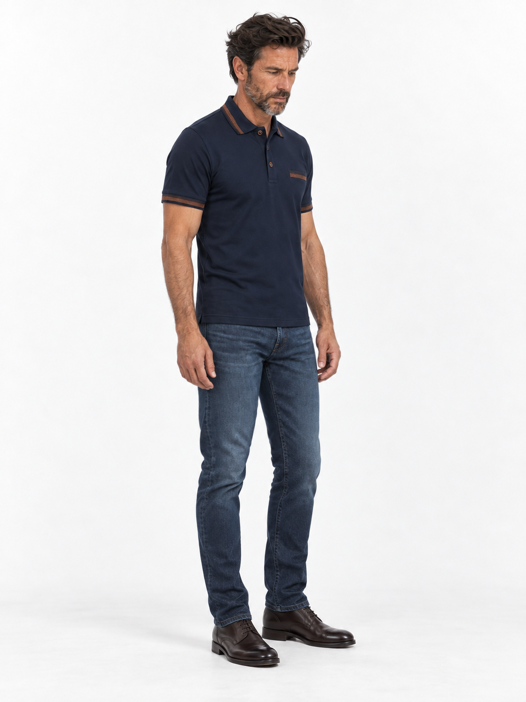 Tapered Fit Lot XX Raven Dark Jean