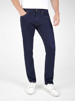 Tapered Fit Mid Stretch Lot XX Shadow Raw Jeans