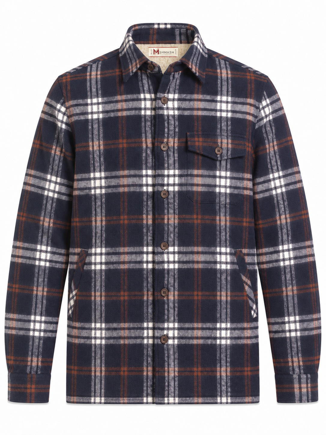 Mantle Navy & Rust Jacket