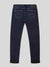 Tapered Fit Mirage Blue Black Denim Jean
