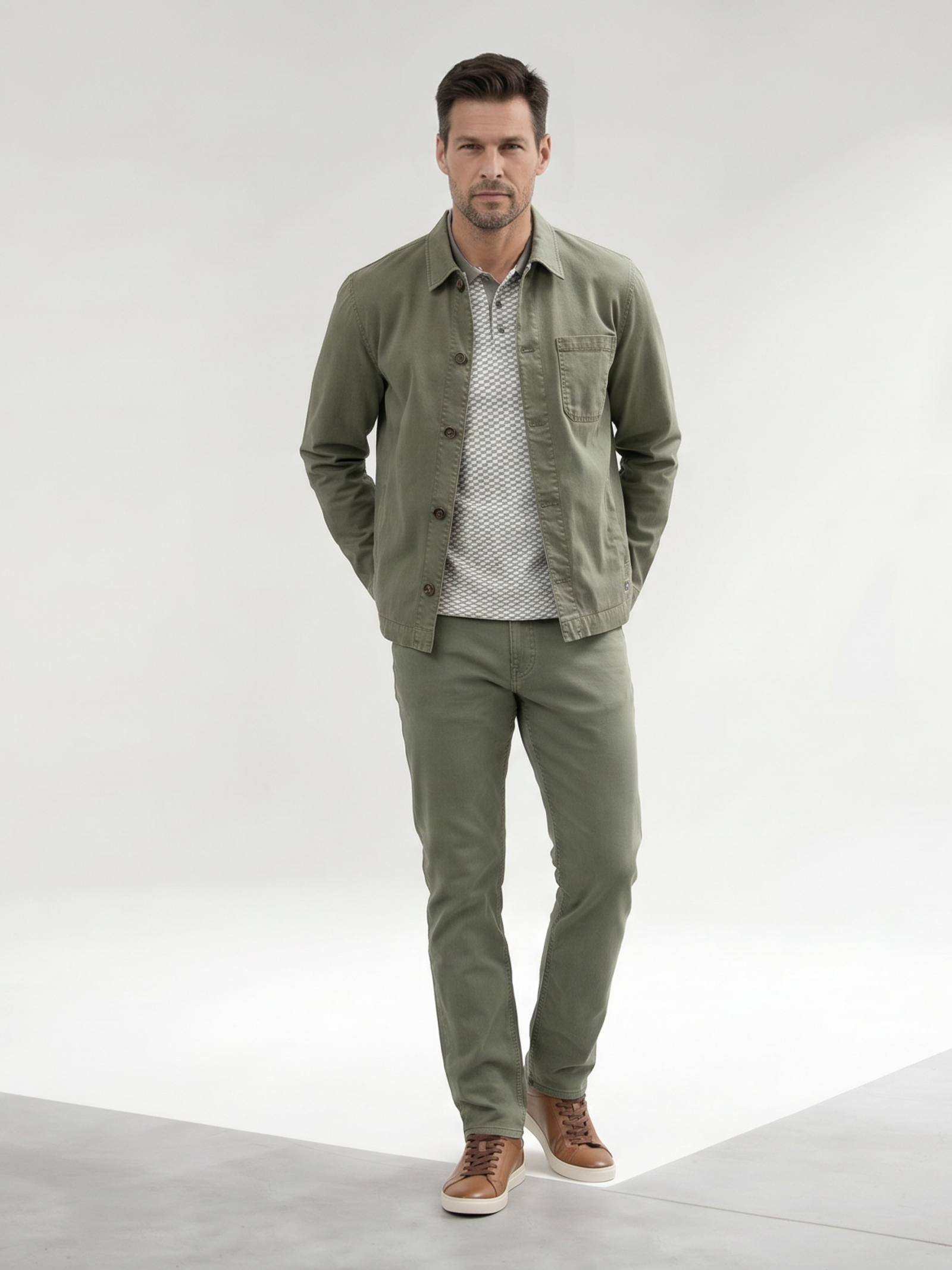 Glacier Desert Sage Denim Jacket